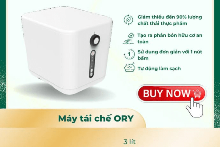 máy xử lý rác hữu cơ gia đình