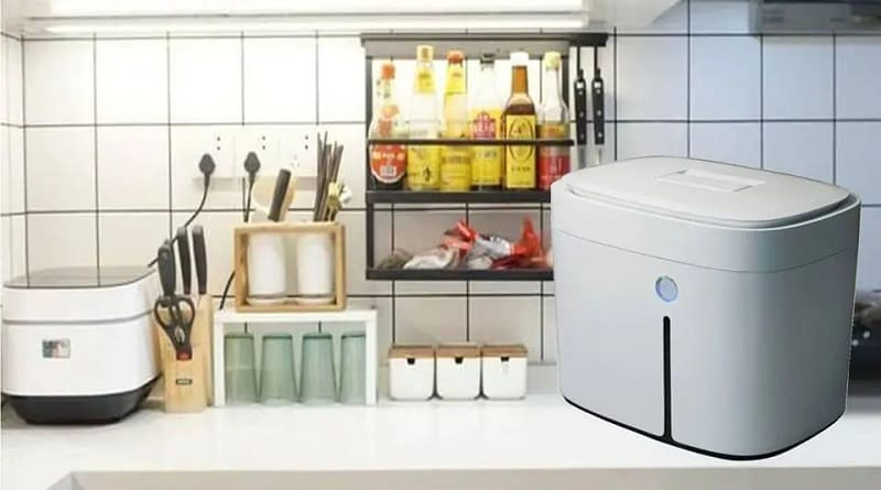 Máy xử lý rác hữu cơ tiết kiệm không gian và thẩm mỹ thiết bị tái ché rác thải thực phẩm