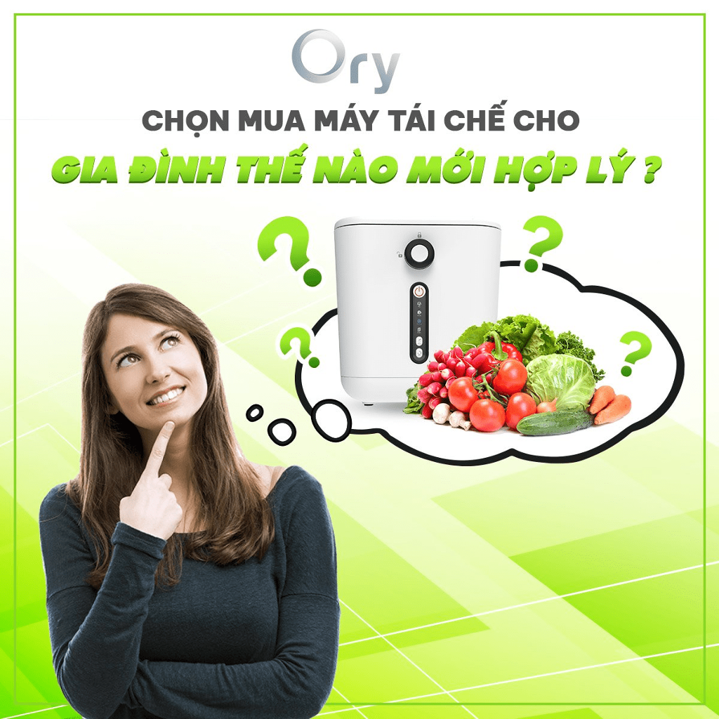 máy xử lý rác hữu cơ gia đình