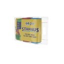 Túi Rác Màu Tự Hủy Sinh Học STAHAUS 55x65cm (màu xanh,hồng,vàng) (3 cuộn/1kg)