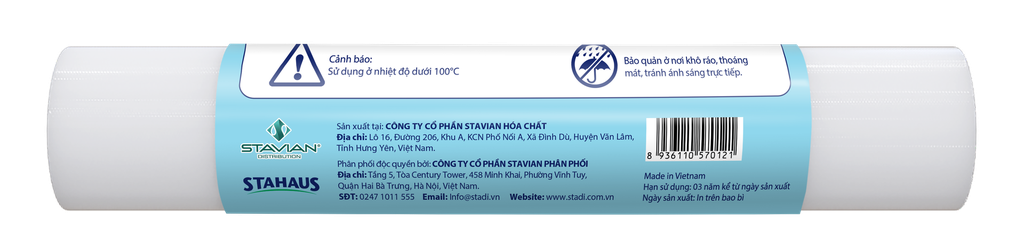 Túi đựng thực phẩm Thân thiện môi trường STAHAUS 30x40cm cuộn 500Gr