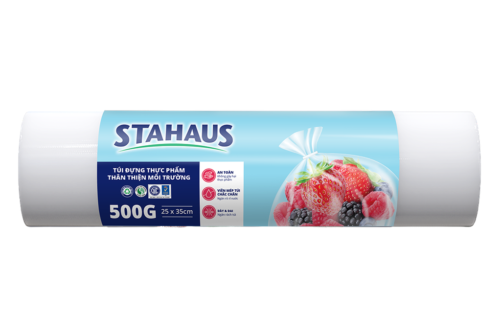 Túi đựng thực phẩm Thân thiện môi trường STAHAUS 25x35cm (500G/cuộn)