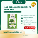 Hạt giống Cải bó xôi F1 Turkana, thu hoạch sau 30 - 40 ngày (5 gram)