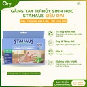 Găng tay Tự hủy sinh học STAHAUS siêu dai size L (100 cái)
