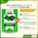 Hạt giống Cải Xoăn (Cải Kale) Rado 686, thu hoạch sau ~60 ngày (5 gram)