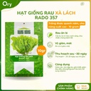 Hạt giống Xà lách Rado 357, thu hoạch sau ~30 ngày (10 gram)