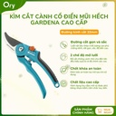 Kìm cắt cây cổ điển mũi hếch Gardena cao cấp, chắc tay 22mm