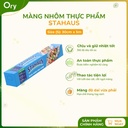 Màng nhôm thực phẩm STAHAUS, chịu nhiệt, an toàn 30cm x 5m