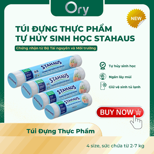 Túi đựng thực phẩm THSH STAHAUS 25x35cm (200 túi/cuộn)