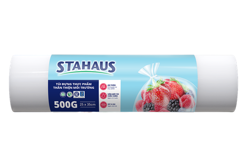 Túi đựng thực phẩm Thân thiện môi trường STAHAUS 25x35cm (500G/cuộn)